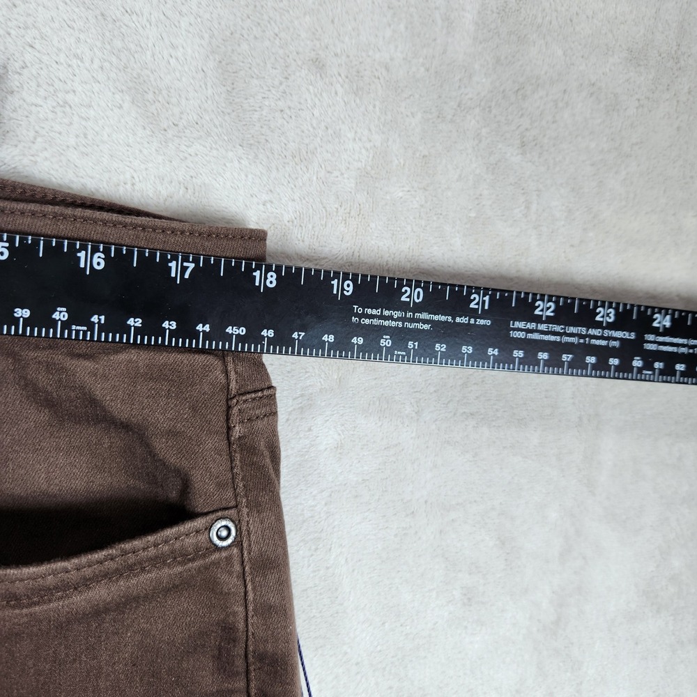NYDJ Jeans Womens 18 Chocolate Bark Stretch High Rise Barbara Bootcut A704672 - Picture 10 of 12